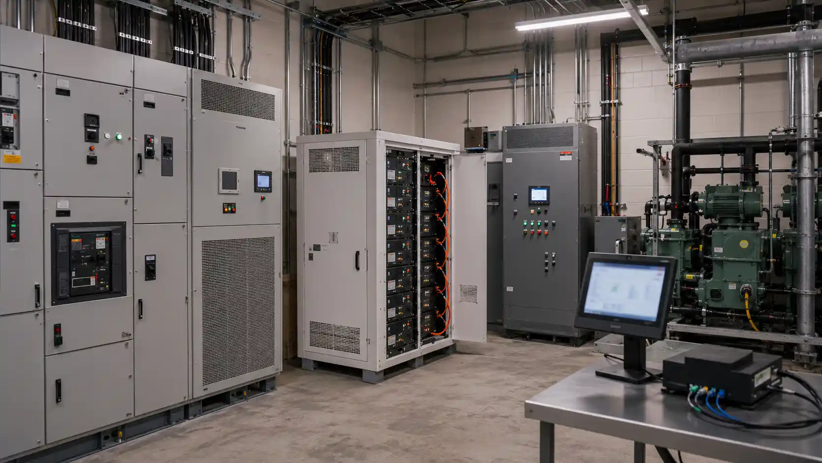 Illustration Where Battery Storage Creates Value for Supermarkets.