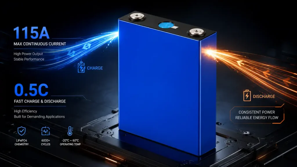 LF230 230Ah LiFePO4 Prismatic Battery Cell Product Details (4)