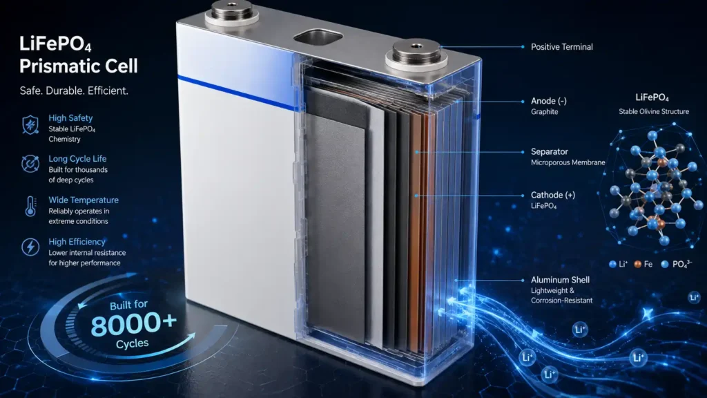 LF280K 3.2V 280Ah LiFePO4 Prismatic Cell Product Details1 (1)