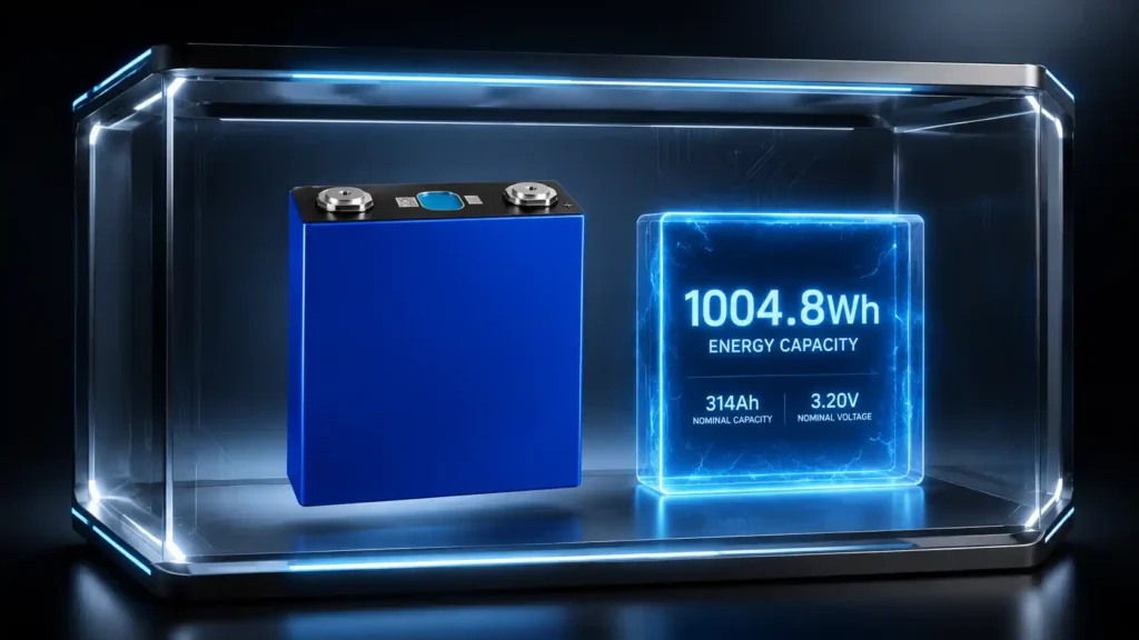 MB31 314Ah 3.2V LiFePO4 Prismatic Cell Product Details (1)