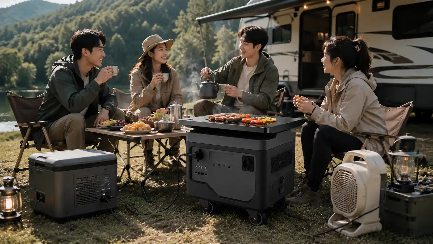 One Portable System for Power and Leisure