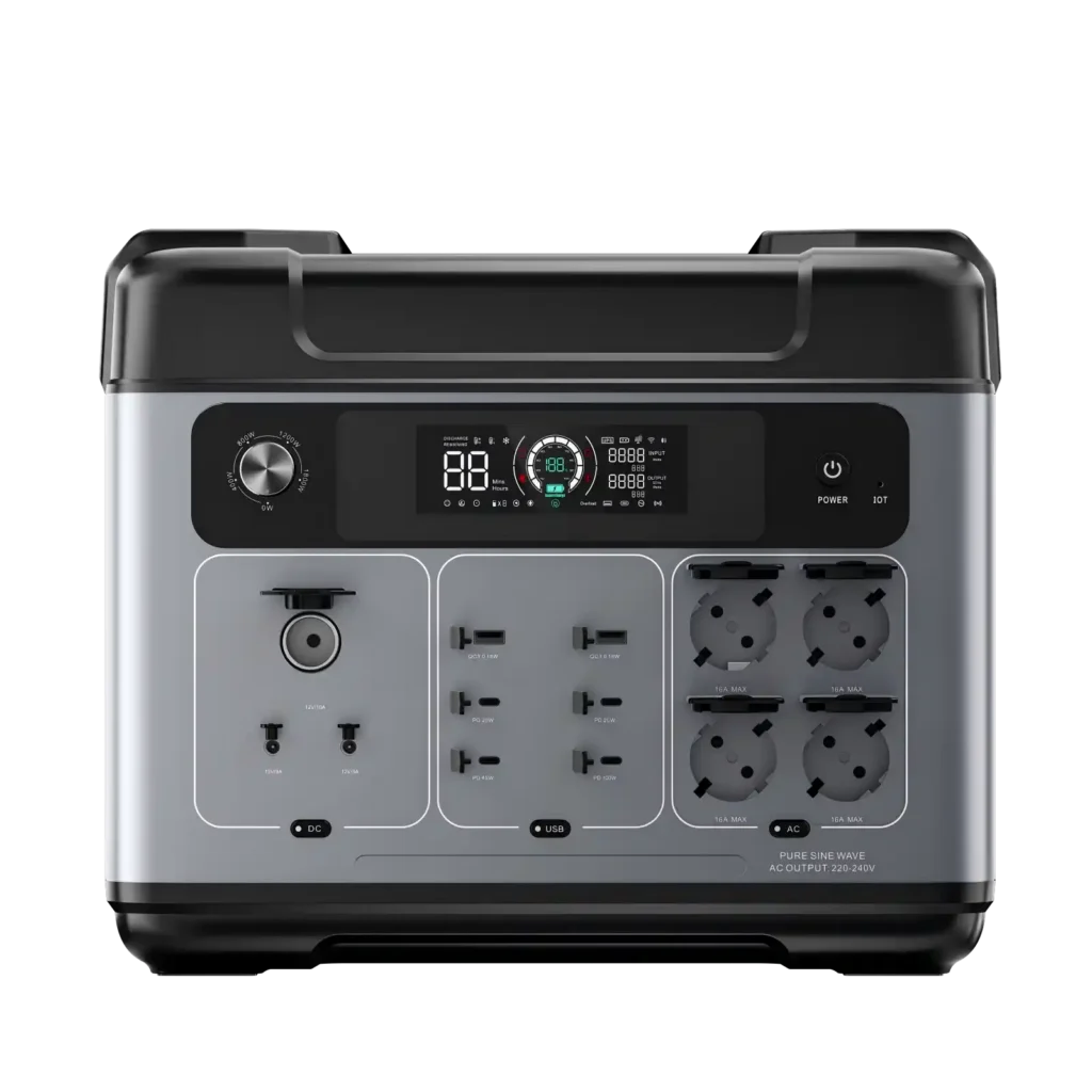 P2001 Plus 2400W 2048Wh Portable Power Station