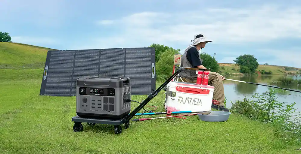 P2001 Plus 2400W 2048Wh Portable Power Station Detail Images (4)