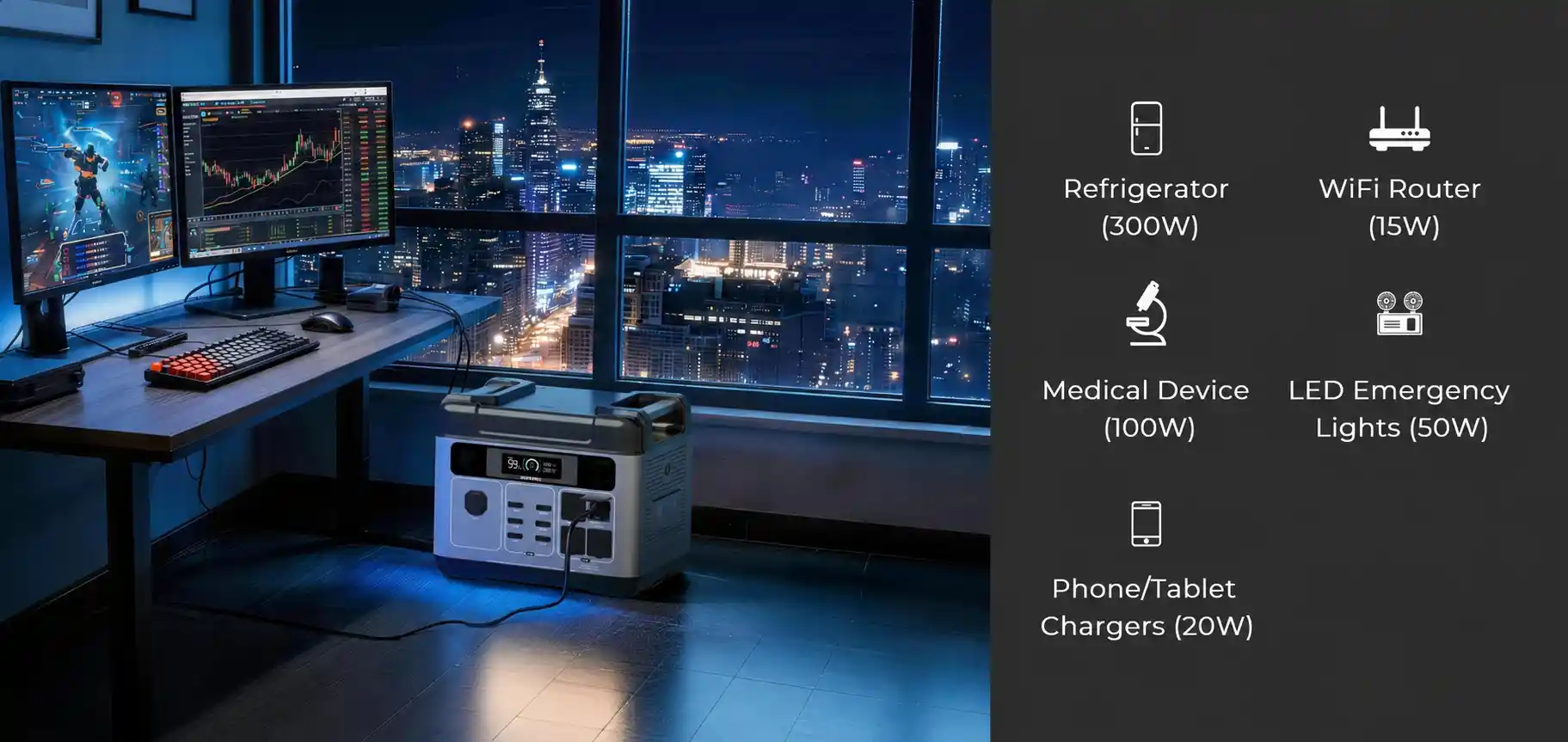 P2001 Pro 3200W 2048Wh Portable Power Station Detail Images (1)