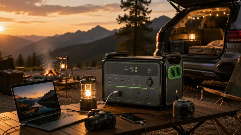 Portable power station BP120B 1200W for outdoor (1)