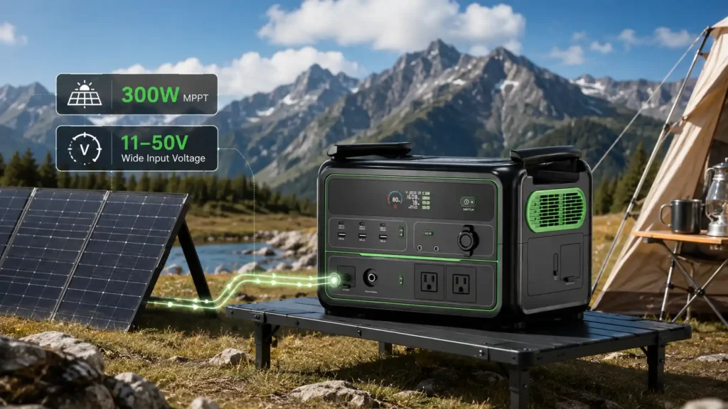 Portable power station BP120B 1200W for outdoor (3)