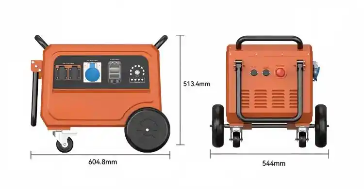 5120Wh Capacity & 6000W Solar Charging System
