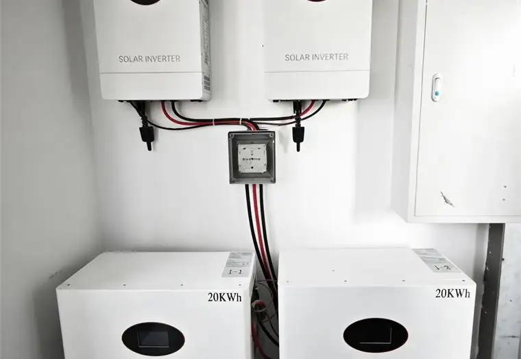 Guangzhou rooftop garden 24kW 40kWh solar system