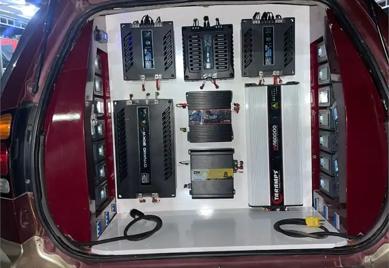 Truck-mounted energy storage charger