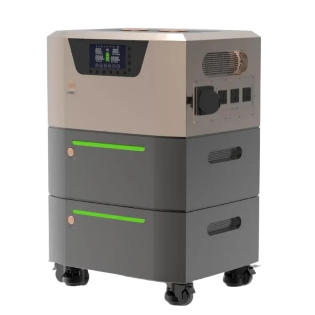 Stacked Energy Storage System 10kwh Lithium Battery 5KW Inverter with Battery
