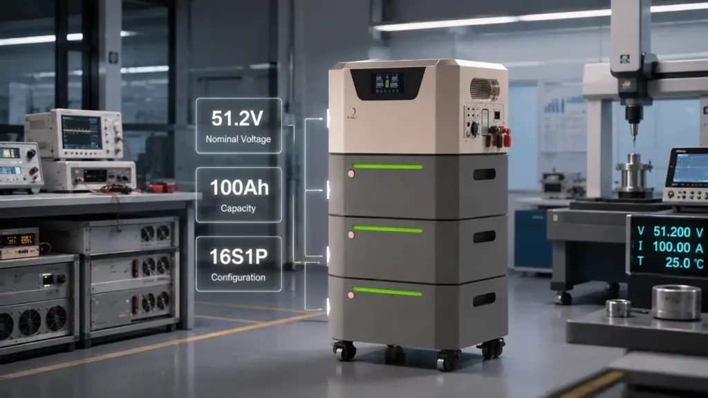 15KW 15.56KWh 51.2V LiFePO4 Stackable ESS Product Details (3)