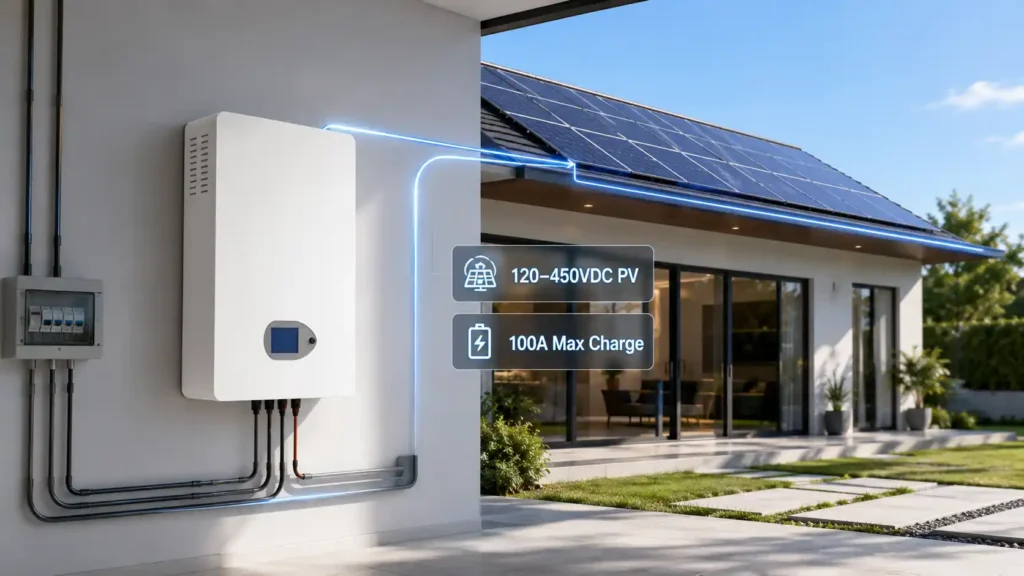 5KW 5.12KWh 51.2V 100Ah LiFePO4 Powerwall Product Details (2)