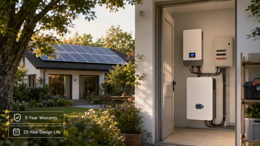 Complete Solar System 5KW Off Grid Solar Power System Kit for Home Product Details (2)