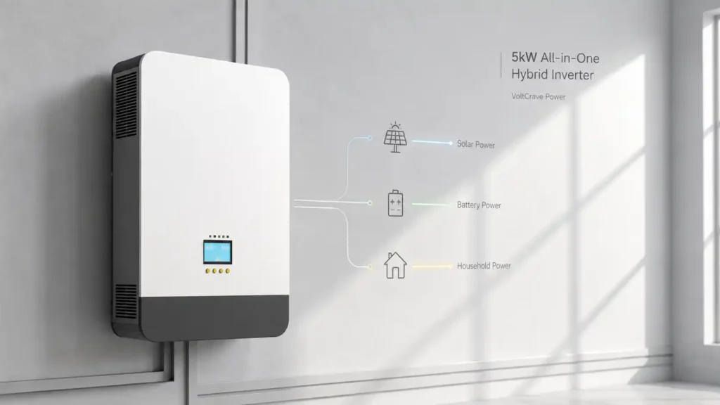Complete Solar System 5KW Off Grid Solar Power System Kit for Home Product Details (4)