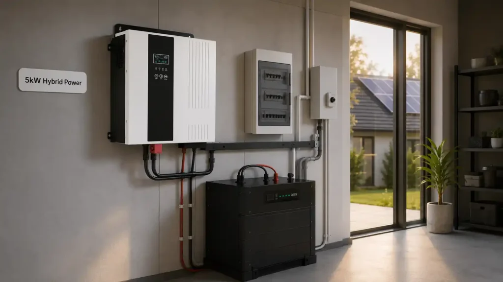 HP-T50248 5kW Hybrid Solar Inverter 48VDC MPPT Product Details (3)