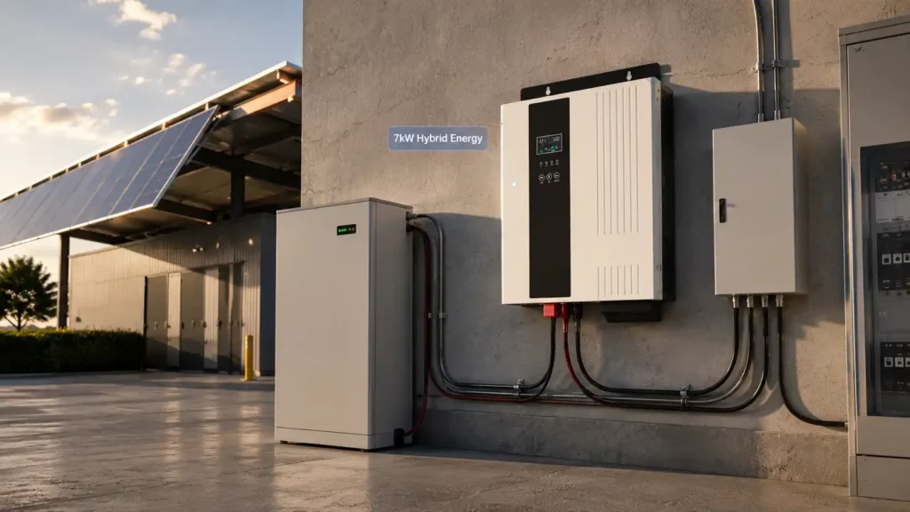 HP-T72248 7kW Hybrid Solar Inverter 48VDC MPPT Product Details (2)
