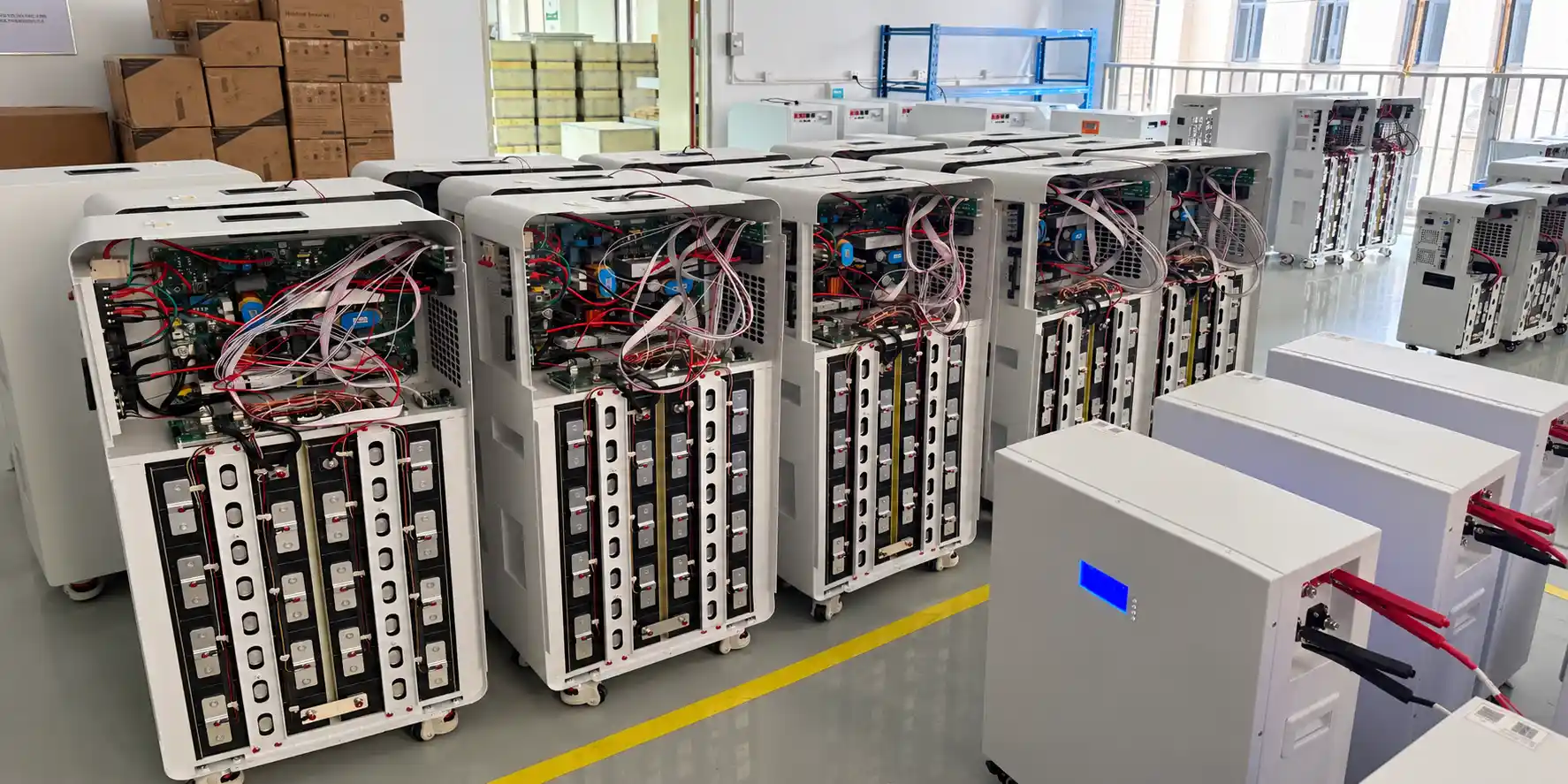 Home energy storage battery system for quality validation