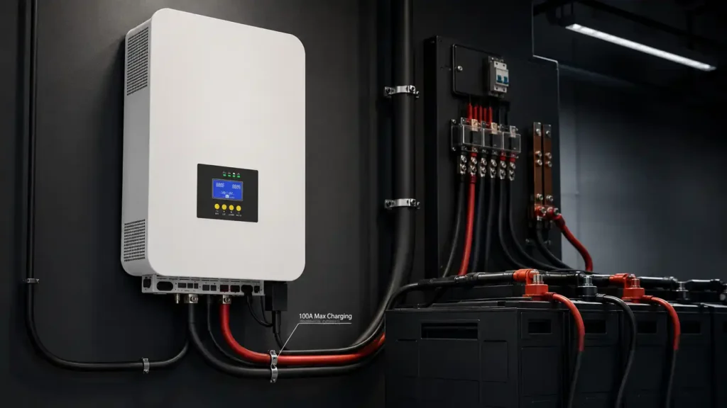 KH5000 48V Hybrid Solar Inverter 5.5kW 230V (3)