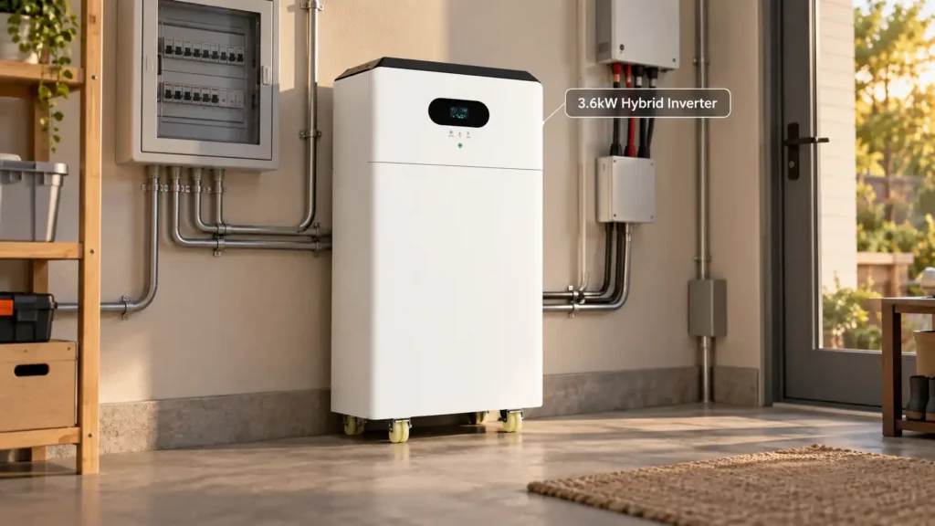 KKB 2560Wh 3.6kW All In One Solar System Product Details (3)