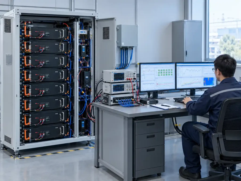LiFePO4 battery SOC monitoring with BMS and cell-level data