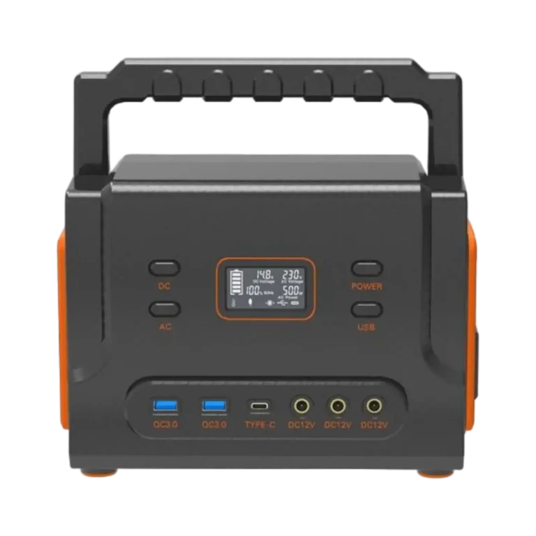 Outdoor Solar Power Generator 500W Portable Power Station