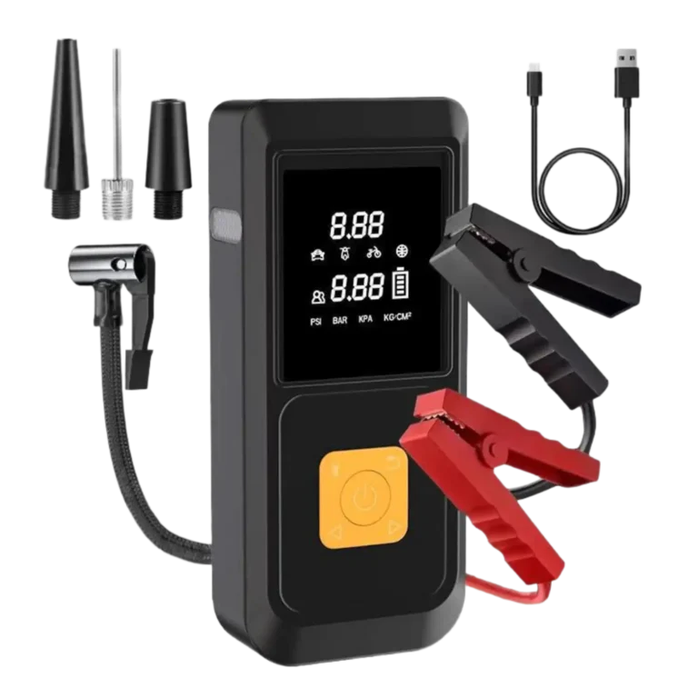 Q08 8000mAh Car Jump Starter with Air Pump