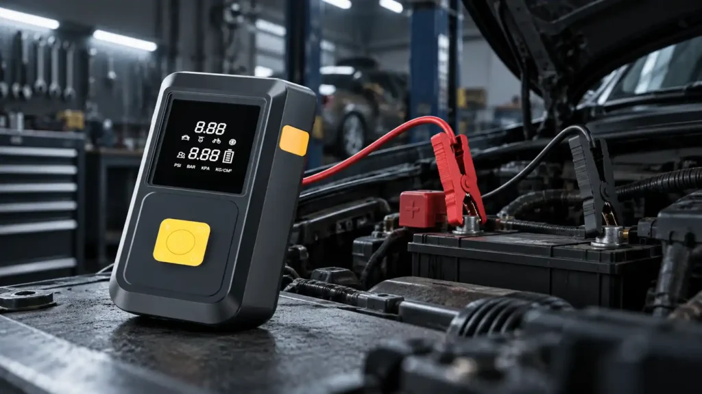 Q08 8000mAh Car Jump Starter with Air Pump Product Details (3)