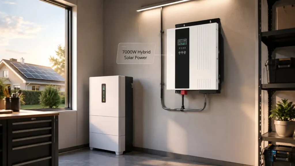 SR-7000IN 7000W Hybrid Solar Inverter Product Details (2)