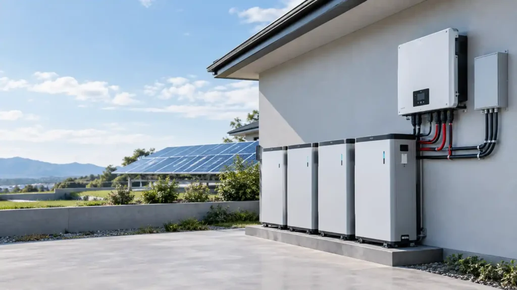 Series vs parallel battery connections for energy storage system