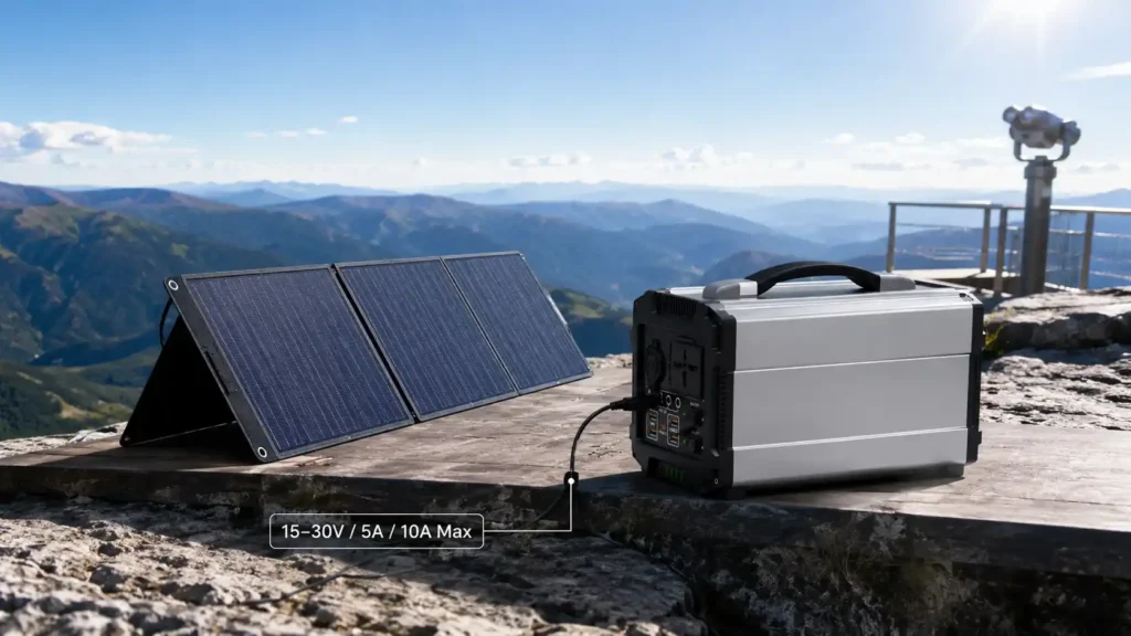 Solar Generator 500W Portable Power Station (1)