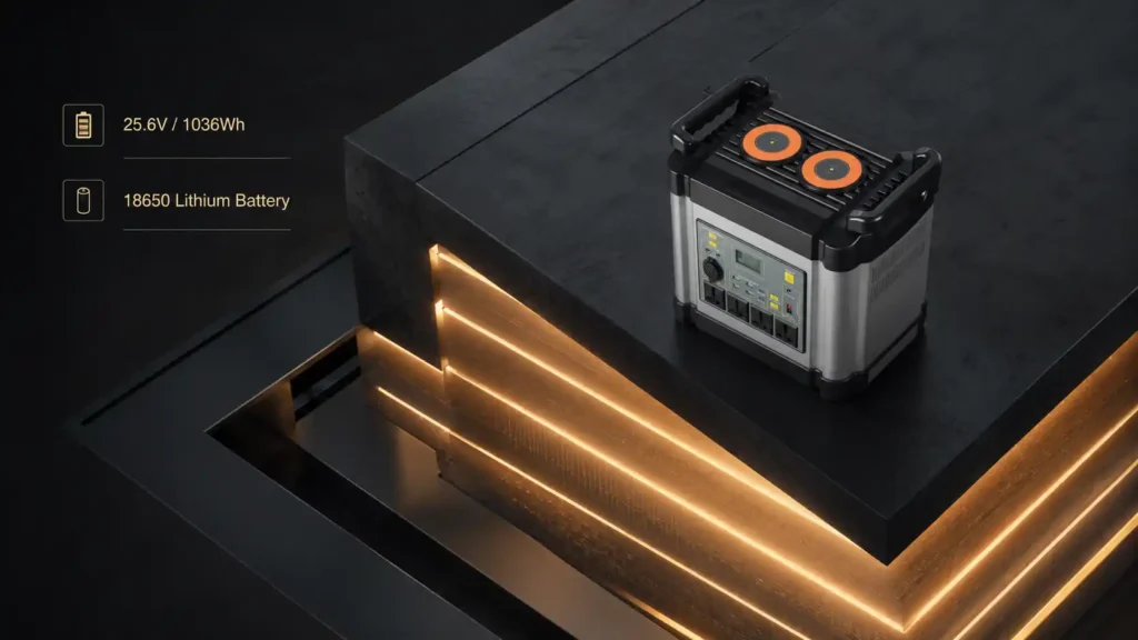 Solar Power Generator 1000W Portable Power Station Product Details (2)