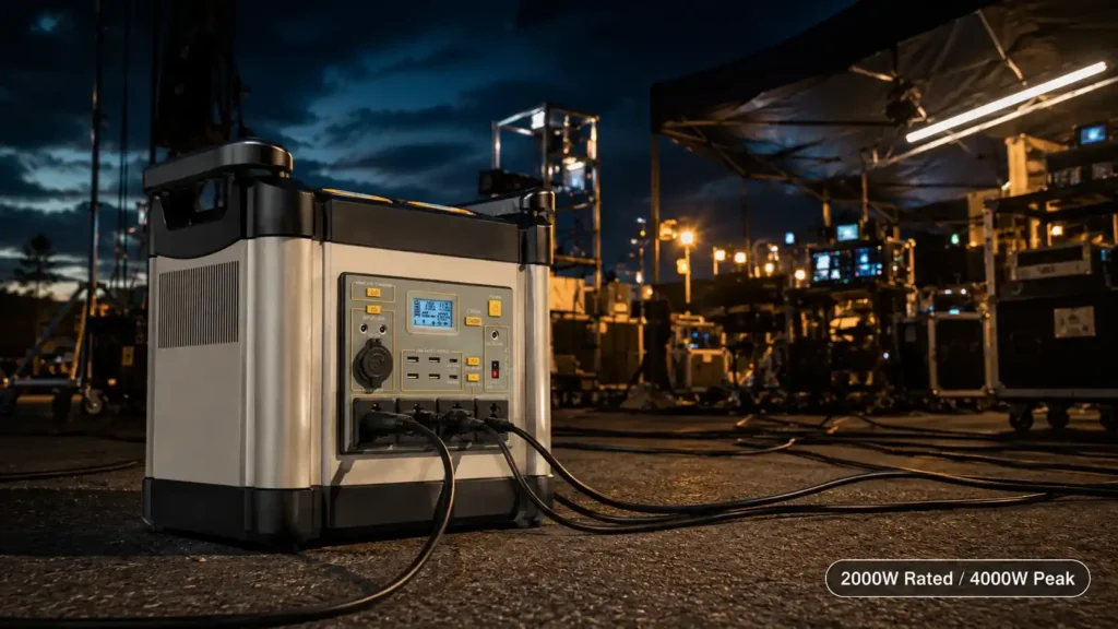 Solar Power Generator 2000W Portable Power Station (4)